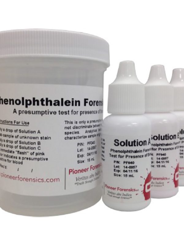 酚酞初篩血液測試（Phenolphthalein Presumptive Blood Test）
