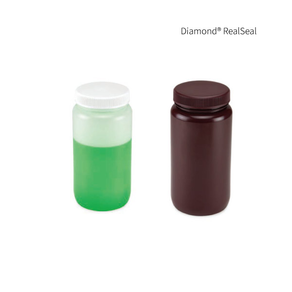 高密度聚乙烯-(HDPE)-D Diamond® RealSeal™ 大容量寬口瓶