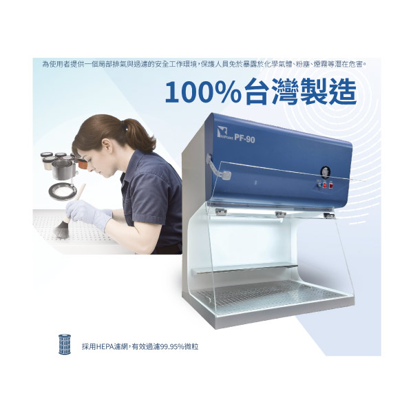 桌上型粉末淨化機