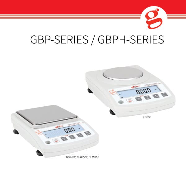 GBP-SERIES / GBPH-SERIES  可攜式精密秤