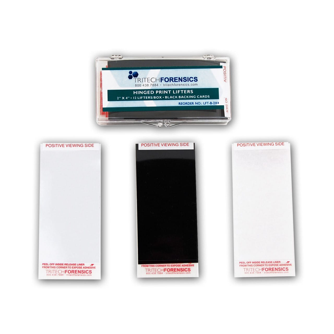 雙頁式指紋貼取片(Hinged Lifters):圖片 2