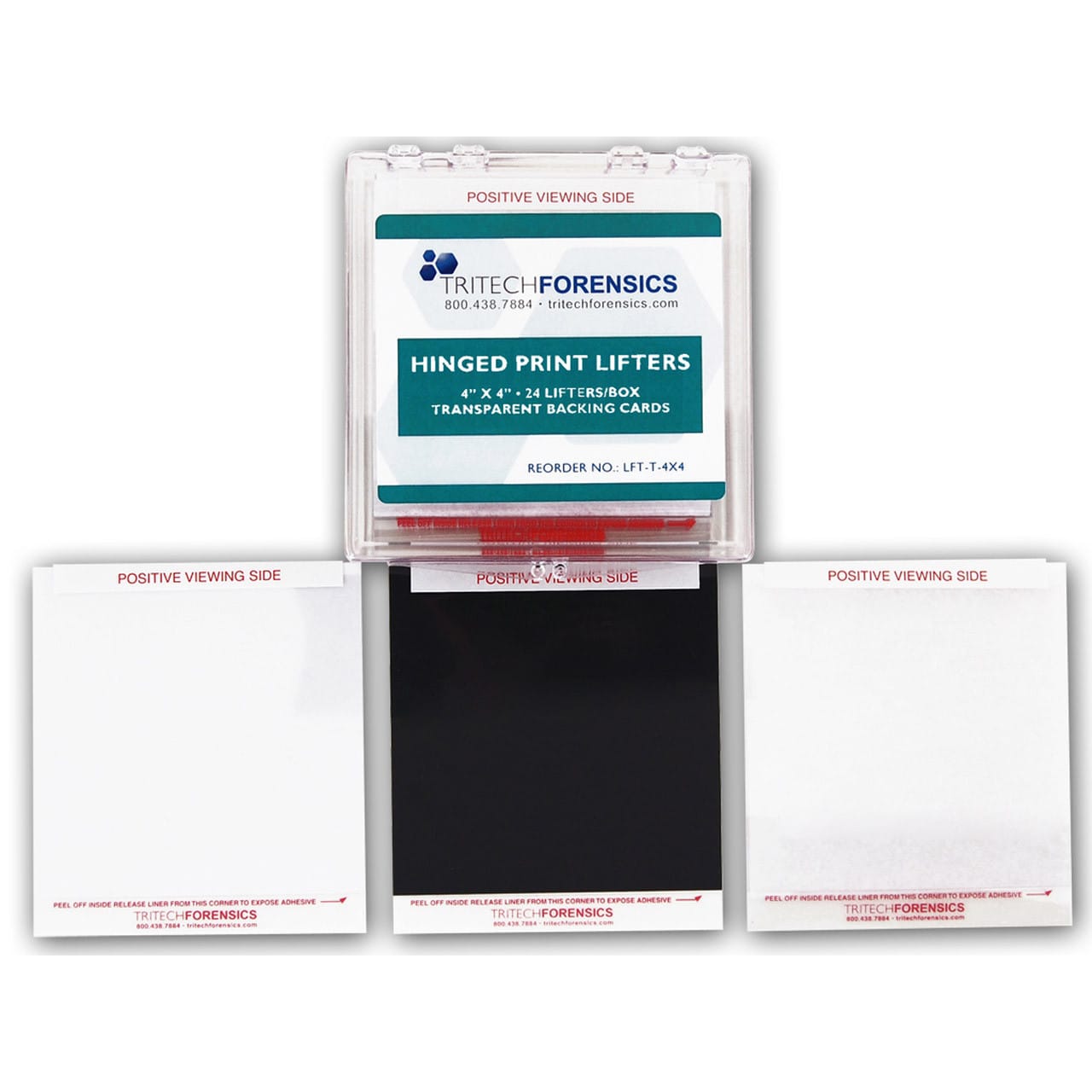 雙頁式指紋貼取片(Hinged Lifters):圖片 3