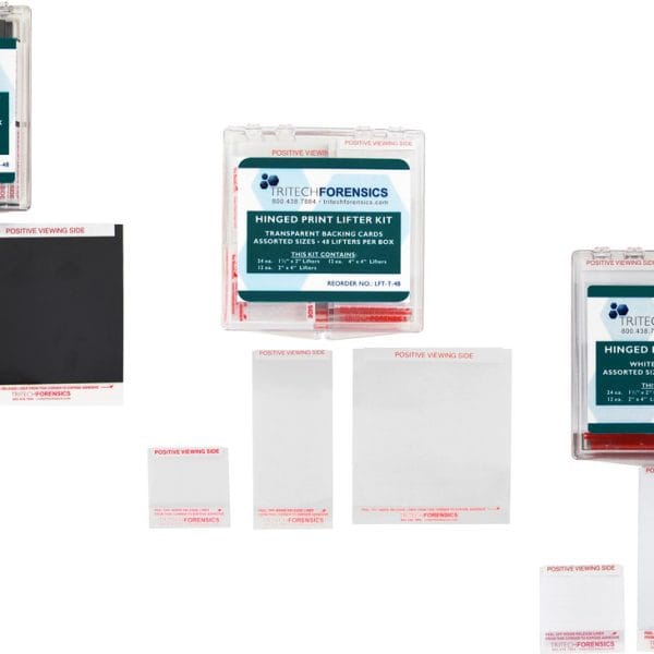 單色刻度雙頁式指紋貼取套組